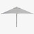 Cane-line MAJOR Parasol  w/sliding system  3x3 m