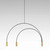 Estiluz Volta T-3536 Pendant Light