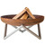 Curonian Memel Wood Burning Fire Pit