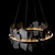 Hubbardton Forge Ardesia Circular LED Pendant Light