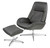 KEBE Roma Recliner Chair with Footrest