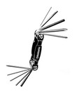The D'Addario Multi-Tool provides the tools needed for most standard adjustments on your guitar and bass. The multi-tool features US and metric-sized keys made of long-lasting, heat-treated S2 steel in a compact design. At home, in the studio, or on the road, D'Addario has the tools to keep you and your instrument playing their best. The D'Addario Multi-Tool provides the tools needed for most standard adjustments on your guitar and bass. The multi-tool features US and metric-sized keys made of long-lasting, heat-treated S2 steel in a compact design. At home, in the studio, or on the road, D'Addario has the tools to keep you and your instrument playing their best.