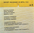 Stereolab ‎– Instant Holograms On Metal Film
Label:
Duophonic Ultra High Frequency Disks ‎– D-UHF-D46, Warp Records ‎– D-UHF-D46
Format:
2 × Vinyl, LP, Album, Stereo
Country:
UK & Europe
Released:
23 May 2025
Genre:
Electronic, Rock
Style:
Indie Rock, Experimental, Post Rock
Instant Holograms On Metal Film (Vinyl, LP, Album, Stereo) for sale
More Images

Tracklist
Position	Title/Credits	Duration
A1	Mystical Plosives
Written-By – Tim Gane
A2	Aerial Troubles
Written-By – Laetitia Sadier, Tim Gane
A3	Melodie Is A Wound
Written-By – Laetitia Sadier, Tim Gane
A4	Immortal Hands
Written-By – Laetitia Sadier, Tim Gane
B1	Vermona F Transistor
Written-By – Laetitia Sadier, Tim Gane
B2	Le Coeur Et La Force
Written-By – Laetitia Sadier, Tim Gane
B3	Electrified Teenybop!
Written-By – Tim Gane
C1	Transmuted Matter
Written-By – Laetitia Sadier, Tim Gane
C2	Esemplastic Creeping Eruption
Written-By – Laetitia Sadier, Tim Gane
C3	If You Remember I Forgot How To Dream Pt. 1
Written-By – Laetitia Sadier, Tim Gane
D1	Flashes From Everywhere
Written-By – Laetitia Sadier, Tim Gane
D2	Colour Television
Written-By – Laetitia Sadier, Tim Gane
D3	If You Remember I Forgot How To Dream Pt. 2
Written-By – Laetitia Sadier, Tim Gane