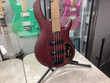 Ash Top on Mahogany Body -Ensures a great balance of warm yet full and punchy sounding lows and bright, clear and transparent highs, not to mention ash’s beautiful wood grain for more a natural aesthetic. Bartolini MK-1 Pickups -Provides superb sound quality and value, and delivers plenty of punchy and warm mids along with transparent and brilliant highs for a superbly balanced sound. Bartolini MK-1 Preamp -Provides powerful yet transparent boost along with its trademark crisp high-end, and transfers the natural liveliness of the bass through a flexible 3-band equalizer for a variety of applications ranging from studio recording to large concert halls. It also provides a switchable active/passive mode for a powerful modern active sound or an organic traditional passive sound. MetalCraft M Bridge -Developed with more focus on ease-of-use and greater tone transfer. Depending on the thickness of the strings, the dual string loading system allows the strings to be loaded either through the body or from the top to find the best optimal string tension. Another big improvement for the tone transfer is the deep individual slots that hold the saddles rock-tight, preventing any unwanted movement and allows string vibrations to correctly transfer to the body. MetalCraft M4 and M5 now come with string spacing of 19mm for the 4-string M4, and 18mm (0.750” ) for the 5-string M5. 5pcs Panga Panga & Walnut Neck -The emphasis of the Panga Panga and Walnut combination is on tight and defined midrange that complements the bright and expansive tonal nature of the Mahogany body for an ideally balanced sound to round out the bass spectrum. Hipshot Ultralite -Features Hipshot Ultralite tuners as standard equipment for tuning accuracy and stability. Roasted Maple Fingerboard -By treating the Maple in an oxygen-free oven at a high temperature, the wood stabilizes and develops a golden-brownish look for enhanced stability as well as a more vintage type of look and a big bolder tone.