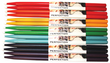 Each pack contains 7 pairs of sticks

Beautiful high gloss color

Durable wood sticks with nylon tip

Red, Orange, Yellow, Green, Dark Blue, Light Blue, Purple Color (Set of Each)

Durable wood sticks with nylon tip