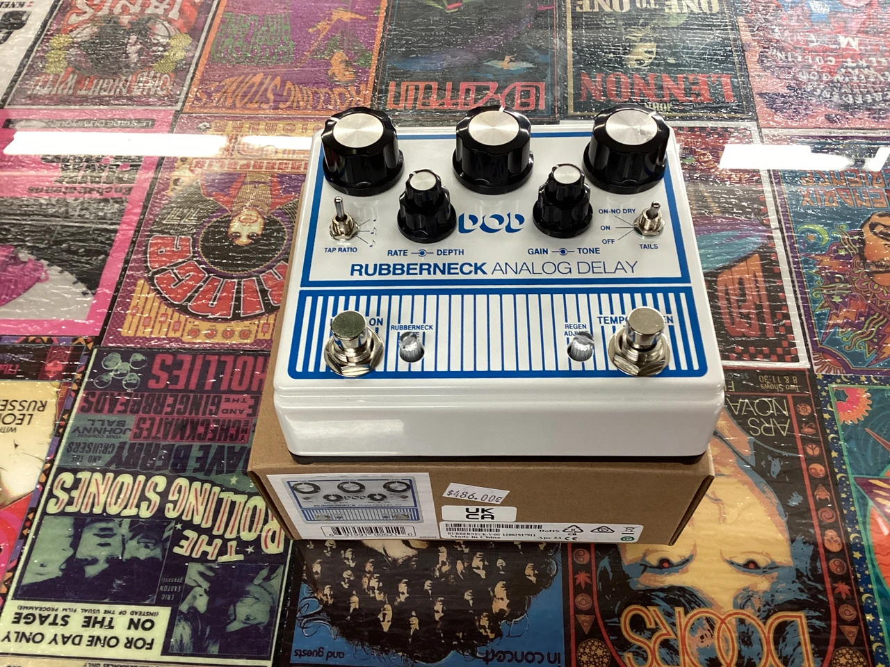 Rubberneck Reverb DOD Rubberneck Analog Delay (New Pedal)
