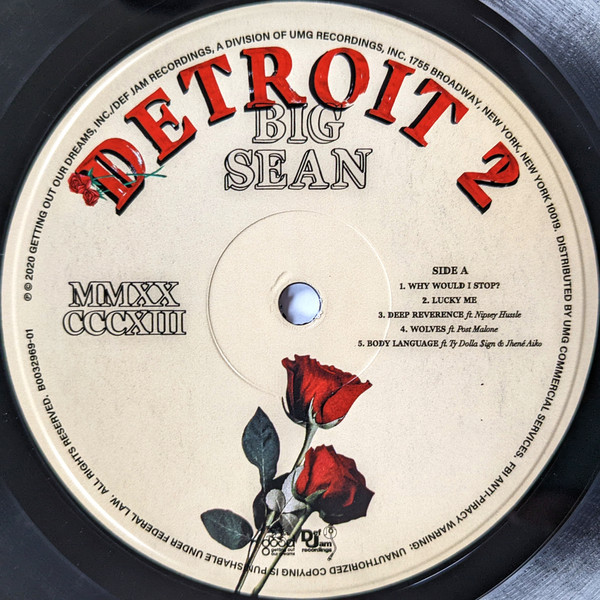 Big Sean-Detroit 2 (New Vinyl)