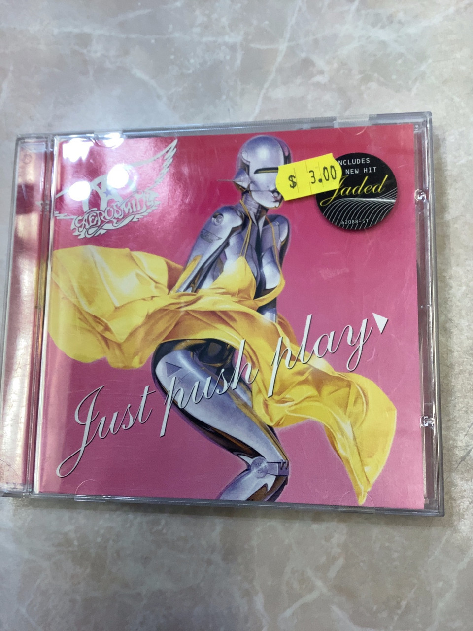 Aerosmith just push play CD Used