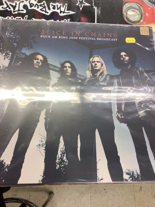 Artist: Alice In Chains 
Album: Rock AM Ring 2006 Festival Broadcast 
Format: Vinyl
Genre: Alternative Rock
Condition: New Artist: Alice In Chains 
Album: Rock AM Ring 2006 Festival Broadcast 
Format: Vinyl
Genre: Alternative Rock
Condition: New