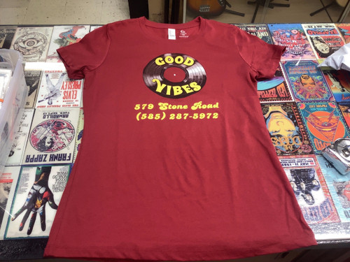 Good Vibes Shirts
size: Large
Fit: Womens
Material: 100% heavy cotton Good Vibes Shirts
size: Large
Fit: Womens
Material: 100% heavy cotton