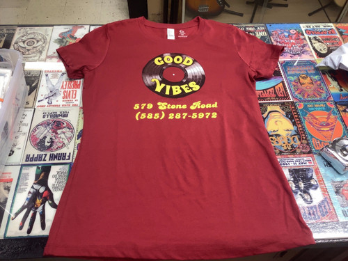 Good Vibes Shirts

size: 3XL

Fit: Womens

Material: 100% heavy cotton