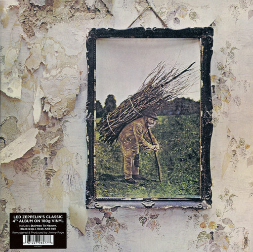 Led Zeppelin ‎– Untitled
Label:
Atlantic ‎– 8122-79657-7
Format:
Vinyl, LP, Album, Reissue, Remastered, Stereo, Gatefold, 180 gram
Country:
Europe
Released:
2020
Genre:
Rock
Style:
Hard Rock, Classic Rock, Blues Rock
Untitled (Vinyl, LP, Album, Reissue, Remastered, Stereo) for sale
More Images

Tracklist
Position	Title/Credits	Duration
A1	Black Dog
Written-By – Page*, Jones*, Plant*
4:55
A2	Rock And Roll
Written-By – Page*, Bonham*, Jones*, Plant*
3:40
A3	The Battle Of Evermore
Performer [appears Courtesy Of Island Records] – Sandy Denny
Written-By – Page*, Plant*
5:51
A4	Stairway To Heaven
Written-By – Page*, Plant*
8:02
B1	Misty Mountain Hop
Written-By – Page*, Jones*, Plant*
4:38
B2	Four Sticks
Written-By – Page*, Plant*
4:45
B3	Going To California
Written-By – Page*, Plant*
3:32
B4	When The Levee Breaks
Written-By – Page*, Bonham*, Jone*, Memphis Minnie, Plant*
7:08
