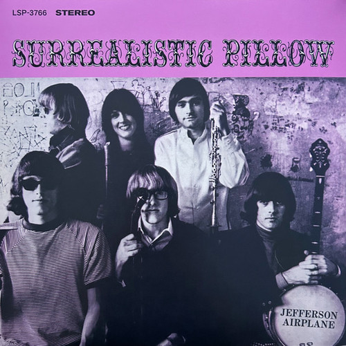 Jefferson Airplane ‎– Surrealistic Pillow
Label:
RCA ‎– 19439819101, Legacy ‎– 19439819101, Sony Music ‎– 19439819101
Format:
Vinyl, LP, Album, Reissue, Remastered
Country:
 
Released:
26 Feb 2021
Genre:
Rock
Style:
Psychedelic Rock, Folk Rock
Surrealistic Pillow (Vinyl, LP, Album, Reissue, Remastered) for sale
More Images

Tracklist
Position	Title/Credits	Duration
A1	She Has Funny Cars
Written By – Kaukonen-Balin
Written-By – Kaukonen*, Balin*
3:03
A2	Somebody To Love
Written-By – Slick*
2:57
A3	My Best Friend
Written-By – Spence*
3:02
A4	Today
Written By – Balin-Kantner
Written-By – Balin*, Kantner*
3:00
A5	Comin' Back To Me
Written-By – Balin*
5:20
B1	3/5 Of A Mile In 10 Seconds
Written-By – Balin*
3:41
B2	D.C.B.A. - 25
Written-By – Kantner*
2:33
B3	How Do You Feel
Written-By – Mastin*
3:26
B4	Embryonic Journey
Written-By – Kaukonen*
1:52
B5	White Rabbit
Written-By – Slick*
2:32
B6	Plastic Fantastic Lover
Written-By – Balin*
2:36