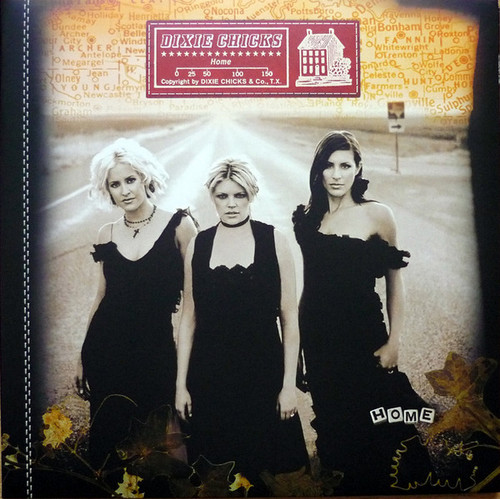 Dixie Chicks ‎– Home
Label:
Open Wide ‎– 88875175831, Monument ‎– 88875175831, Columbia ‎– 88875175831
Format:
2 × Vinyl, LP, Album, Remastered, Gatefold 150 gram
Country:
Europe
Released:
15 Apr 2016
Genre:
Rock, Blues, Folk, World, & Country
Style:
Country Blues, Country Rock, Acoustic
Home (Vinyl, LP, Album, Remastered) for sale
More Images

Tracklist
Position	Title/Credits	Duration
A1	Long Time Gone
Percussion [Additional] – John Mock
Slide Guitar – Lloyd Maines
Words By, Music By – Darrell Scott
4:10
A2	Landslide
Lead Vocals, Mandolin [Solo] – Martie*
Words By, Music By – Stevie Nicks
3:50
A3	Travelin' Soldier
Accordion – Emily*
Words By, Music By – Bruce Robison
5:43
B1	Truth No. 2
Guitar [Papoose], Lap Steel Guitar [Weissenborn] – Lloyd Maines
Words By, Music By – Patty Griffin
4:28
B2	White Trash Wedding
Words By, Music By – Emily Robison, Martie Maguire, Natalie Maines
2:21
B3	A Home
Mandolin – Chris Thile
Words By, Music By – Maia Sharp, Randy Sharp
4:56
C1	More Love
Acoustic Guitar – Lloyd Maines
Bodhrán, Percussion, Uilleann Pipes, Tin Whistle – John Mock
Guitar [Papoose] – Bryan Sutton
Mandolin – Chris Thile
Mandolin [Octave] – Adam Steffey
Words By, Music By – Gary Nicholson, Tim O'Brien (3)
5:07
C2	I Believe In Love
Guitar, Guitar [Papoose] – Emily*
Words By, Music By – Emily Robison, Martie Maguire, Natalie Maines
4:14
C3	Tortured, Tangled Hearts
Words By, Music By – Emily Robison, Martie Maguire, Natalie Maines
3:40
D1	Lil' Jack Slade
Mandolin [Solo] – Chris Thile
Music By – Emily Robison, Martie Maguire, Natalie Maines, Terri Hendrix
Rhythm Guitar – Lloyd Maines
2:23
D2	Godspeed (Sweet Dreams)
Baritone Guitar – Bryan Sutton
Viola – Martie*
Vocals [Additional] – Emmylou Harris
Words By, Music By – Radney Foster
4:42
D3	Top Of The World
Arranged By [Strings] – John Mock
Cello – Sara Nelson
Guitar [Papoose] – Emily*
Viola – Lara Hicks
Violin – Leigh Mahoney, Stephanie Asdeti
Violin [Solo] – Martie*
Words By, Music By – Patty Griffin
6:01