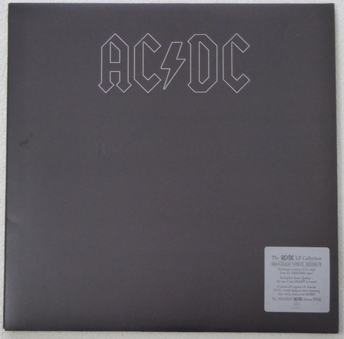 AC/DC ‎– Back In Black
Label:
Epic ‎– EPC 510765 1, Epic ‎– 5107651000, Albert Productions ‎– EPC 510765 1, Albert Productions ‎– 5107651000
Series:
The AC/DC LP Collection –
Format:
Vinyl, LP, Album, Reissue, Remastered, 180 gram
Country:
Europe
Released:
2003
Genre:
Rock
Style:
Hard Rock, Blues Rock
Back In Black (Vinyl, LP, Album, Reissue, Remastered) for sale
More Images

Tracklist
Position	Title/Credits	Duration
A1	Hells Bells	5:10
A2	Shoot To Thrill	5:17
A3	What Do You Do For Money Honey	3:36
A4	Givin The Dog A Bone	3:31
A5	Let Me Put My Love Into You	4:12
B1	Back In Black	4:17
B2	You Shook Me All Night Long	3:29
B3	Have A Drink On Me	4:01
B4	Shake A Leg	4:04
B5	Rock And Roll Ain't Noise Pollution	4:12
