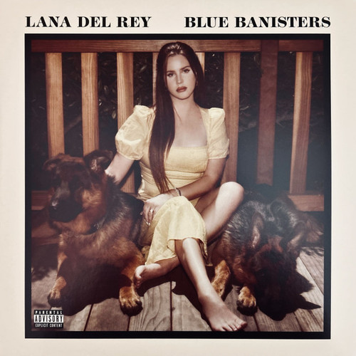 Lana Del Rey ‎– Blue Banisters
Label:
Polydor ‎– 3859014, Interscope Records ‎– 00602438590148
Format:
2 × Vinyl, LP, Album
Country:
USA & Europe
Released:
22 Oct 2021
Genre:
Pop
Style:
Indie Pop
Blue Banisters (Vinyl, LP, Album) for sale
More Images

Tracklist
Position	Title/Credits	Duration
A1	Text Book
Backing Vocals – Melodye Perry
Baritone Guitar, Pedal Steel Guitar – Greg Leisz
Bass, Synth [Synth Bass], Drum Programming, Effects [Sound Effects], Percussion, Acoustic Guitar, Guitar, Piano, Keyboards, Backing Vocals – Gabe Simon
Drums – Darren Weiss, Griffin Goldsmith
Engineer – Dean Reid, Gabe Simon, John Congleton, Jon Sher, Mai Leisz
Engineer [Assistant Engineers] – Alex Tomkins, Ben Fletcher (3), Brian Rajaratnam
Mastered By – Adam Ayan
Mixed By – Dean Reid
Producer – Gabe Simon, Lana Del Rey, Zachary Dawes
Producer [Additional Production] – Dean Reid
Vocals – Lana Del Rey
Written-By – Gabe Simon, Lana Del Rey
Written-By [Melodies By], Lyrics By – Lana Del Rey
A2	Blue Banisters
Engineer – Gabe Simon
Mastered By – Adam Ayan
Mixed By – Gabe Simon
Organ, Piano – Gabe Simon
Producer – Gabe Simon, Lana Del Rey
Vocals – Lana Del Rey
Written-By – Gabe Simon, Lana Del Rey
Written-By [Melodies By], Lyrics By – Lana Del Rey
A3	Arcadia
Arranged By [Horn Arrangement], Arranged By [String Arrangement] – Lana Del Rey
Cello – Jacob Braun
Engineer – Dean Reid, Michael Harris (10)
Engineer [Assistant Engineer] – Ben Fletcher (3), Jon Sher
Mastered By – Adam Ayan
Mixed By – Dean Reid, Drew Erickson, Michael Harris (10)
Organ, Piano – Drew Erickson
Piano, Synth [Prophet], Organ, Synth [Moog], Arranged By [Horn Arrangement], Arranged By [String Arrangement] – Drew Erickson
Producer – Drew Erickson, Lana Del Rey
Trumpet – Dan Fornero, Dan Rosenboom*, Wayne Bergeron
Tuba – Blake Cooper
Viola – Zach Dellinger*
Violin – Andrew Bulbrook, Wynton Grant
Vocals – Lana Del Rey
Written-By – Drew Erickson, Lana Del Rey
Written-By [Melodies By], Lyrics By – Lana Del Rey
A4	Interlude - The Trio
Arranged By – Lana Del Rey
Drum Programming – Drew Erickson
Engineer – Dean Reid, Michael Harris (10)
Mastered By – Adam Ayan
Producer [Additional Production] – Chantry Johnson, Clayton Johnson (9)
Written-By ["The Good, The Bad And The Ugly"] – Morricone*
A5	Black Bathing Suit
Bass, Synth [Synth Bass] – Zachary Dawes
Drum Programming – Dean Reid
Drums – Griffin Goldsmith
Electric Guitar – Benji Lysaght
Engineer – Dean Reid, Michael Harris (10)
Engineer [Assisted By] – Ben Fletcher (3), Jon Sher
Keyboards – Drew Erickson
Mastered By – Adam Ayan
Mixed By – Cian Riordan, Dean Reid, Michael Harris (10)
Producer – Dean Reid, Lana Del Rey, Zachary Dawes
Synth [Synth Bass] – Cian Riordan
Vocals – Lana Del Rey
Written-By – Drew Erickson, Lana Del Rey, Zachary Dawes
Written-By [Melodies By], Lyrics By – Lana Del Rey
B1	If You Lie Down With Me
Acoustic Guitar – Dean Reid
Drums – Loren Humphrey
Engineer – Dean Reid, Michael Harris (10)
Engineer [Assisted By] – Ben Fletcher (3), Jon Sher
Mastered By – Adam Ayan
Mixed By – Dean Reid, Drew Erickson, Michael Harris (10)
Piano, Arranged By [Horn Arrangement], Drums, Drum Programming, Bass, Synth [Moog Bass], Synth [Prophet], Mellotron – Drew Erickson
Producer – Drew Erickson, Lana Del Rey
Producer [Additional Production] – Barrie James O'Neill*
Trumpet – Dan Fornero, Dan Rosenboom*, Wayne Bergeron
Tuba – Blake Cooper
Vocals, Arranged By [Horn Arrangement] – Lana Del Rey
Written-By – Barrie James O'Neill*, Drew Erickson, Lana Del Rey
Written-By [Melodies By], Lyrics By – Lana Del Rey
B2	Beautiful
Engineer – Dean Reid, Michael Harris (10)
Engineer [Assisted By] – Ben Fletcher (3), Jon Sher
Mastered By – Adam Ayan
Mixed By – Dean Reid, Drew Erickson, Michael Harris (10)
Piano – Drew Erickson
Producer – Drew Erickson, Lana Del Rey
Vocals – Lana Del Rey
Written-By – Drew Erickson, Lana Del Rey
Written-By [Melodies By], Lyrics By – Lana Del Rey
B3	Violets For Roses
Cello – Jacob Braun
Engineer – Dean Reid, Michael Harris (10)
Engineer [Assisted By] – Ben Fletcher (3), Jon Sher
Mastered By – Adam Ayan
Mixed By – Dean Reid, Drew Erickson, Michael Harris (10)
Piano, Synth [Moog], Arranged By [String Arrangement], Conductor, Synth [Moog Bass], Synth [Prophet] – Drew Erickson
Producer – Drew Erickson, Lana Del Rey
Viola – Zach Dellinger*
Violin – Andrew Bulbrook, Wynton Grant
Vocals – Lana Del Rey
Written-By – Drew Erickson, Lana Del Rey
B4	Dealer
Bass – Zachary Dawes
Drums – Loren Humphrey
Engineer – Loren Humphrey
Keyboards – Tyler Parkford, Zachary Dawes
Mastered By – Adam Ayan
Mixed By – Jason Wormer
Producer – Lana Del Rey, Loren Humphrey, Zachary Dawes
Vocals – Lana Del Rey, Miles Kane
Written-By – Lana Del Rey, Loren Humphrey, Miles Kane, Tyler Parkford, Zachary Dawes
C1	Thunder
Acoustic Guitar – Dean Reid
Acoustic Guitar, Electric Guitar – Evan Weiss (2)
Arranged By [String Arrangement], Viola, Violin – Owen Pallett
Backing Vocals – Lisa Stone, Melodye Perry, Tata Vega
Bass [Hofner Bass], Piano – Zachary Dawes
Drums, Percussion – Darren Weiss, Loren Humphrey
Electric Guitar – Benji Lysaght
Engineer – Dean Reid, John Congleton, Kieron Menzies
Mastered By – Adam Ayan
Mixed By – Dean Reid
Producer – Lana Del Rey, Zachary Dawes
Producer [Additional Production] – Dean Reid, Kieron Menzies
Vocals – Lana Del Rey
Written-By – Lana Del Rey, Zachary Dawes
Written-By [Melodies By], Lyrics By – Lana Del Rey
C2	Wildflower Wildfire
Engineer – Sage Skolfield, Sean Solymar
Keyboards – Mike Dean
Mastered By – Mike Dean #MWA*
Mixed By – Mike Dean
Mixed By [Assisted By] – Sage Skolfield, Sean Solymar
Producer – Lana Del Rey, Mike Dean #MWA*
Vocals – Lana Del Rey
Written-By – Lana Del Rey, Mike Dean, Sage Skolfield, Sean Solymar
Written-By [Melodies By], Lyrics By – Lana Del Rey
C3	Nectar Of The Gods
Guitar, Piano – Barrie James O'Neill*
Mastered By – Adam Ayan
Mixed By – Barrie James O'Neill*, Lana Del Rey
Producer – Barrie James O'Neill*, Lana Del Rey
Vocals – Lana Del Rey
Written-By – Barrie James O'Neill*, Lana Del Rey
Written-By [Melodies By], Lyrics By – Lana Del Rey
D1	Living Legend
Guitar, Piano – Barrie James O'Neill*
Mastered By – Adam Ayan
Mixed By – Barrie James O'Neill*, Lana Del Rey
Producer – Barrie James O'Neill*, Lana Del Rey
Vocals – Lana Del Rey
Written-By – Barrie James O'Neill*, Lana Del Rey
Written-By [Melodies By], Lyrics By – Lana Del Rey
D2	Cherry Blossom
Mastered By – Adam Ayan
Mixed By – Barrie James O'Neill*, Lana Del Rey
Piano – Rick Nowels
Piano, Guitar – Barrie James O'Neill*
Producer – Barrie James O'Neill*, Lana Del Rey, Rick Nowels
Vocals – Lana Del Rey
Written-By – Lana Del Rey, Rick Nowels
Written-By [Melodies By], Lyrics By – Lana Del Rey
D3	Sweet Carolina
Engineer – Dean Reid, Michael Harris (10)
Engineer [Assisted By] – Ben Fletcher (3), Jon Sher
Mastered By – Adam Ayan
Mixed By – Dean Reid, Drew Erickson, Michael Harris (10)
Piano – Robert Grant Jr.
Piano, Synth [Prophet], Electric Piano [Rhodes] – Drew Erickson
Producer – Drew Erickson, Lana Del Rey
Vocals – Lana Del Rey
Written-By – Alana Champion, Caroline Grant*, Lana Del Rey, Robert Grant Jr.
Written-By [Melodies By], Lyrics By – Lana Del Rey
Seller Terms