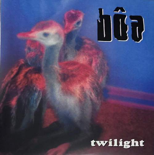 bôa ‎– Twilight
Label:
Nettwerk ‎– 0 6700 31574 1 4
Format:
2 × Vinyl, LP, Album, Reissue
Country:
UK, Europe & US
Released:
27 Sep 2024
Genre:
Rock
Style:
Alternative Rock, Acoustic, Indie Rock
Twilight (Vinyl, LP, Album, Reissue) for sale
More Images

Tracklist
Position	Title/Credits	Duration
A1	Duvet	
A2	Twilight	
A3	Fool	
A4	Rain	
B1	Elephant	
B2	Scoring	
B3	Deeply	
B4	One Day	
C1	Welcome	
C2	For Jasmine	
C3	Anna Maria	
D1	Duvet (Acoustic)	
D2	Little Miss	
D3	Drinking