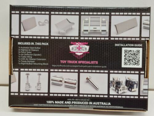 Dcp chromed plastic parts pack new in box 1/64