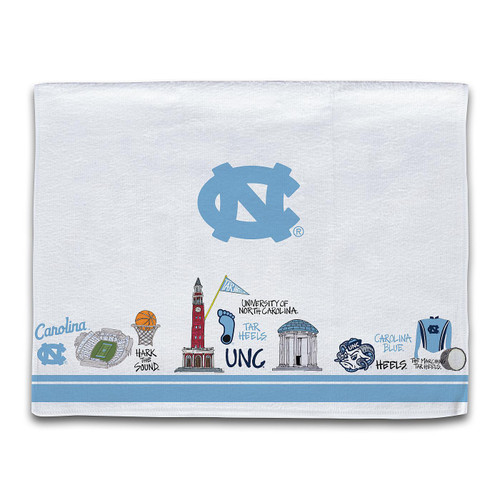 Campus Scenes Hand Towel Campus Scenes Hand Towel