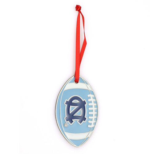Metal Football Flat Ornament Metal Football Flat Ornament