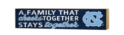 3x13 Family That Cheers Block Sign 3x13 Family That Cheers Block Sign