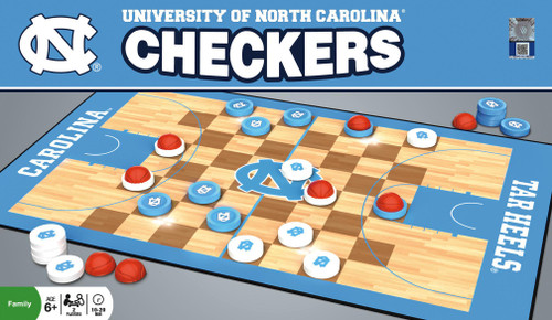 North Carolina Basketball Checkers