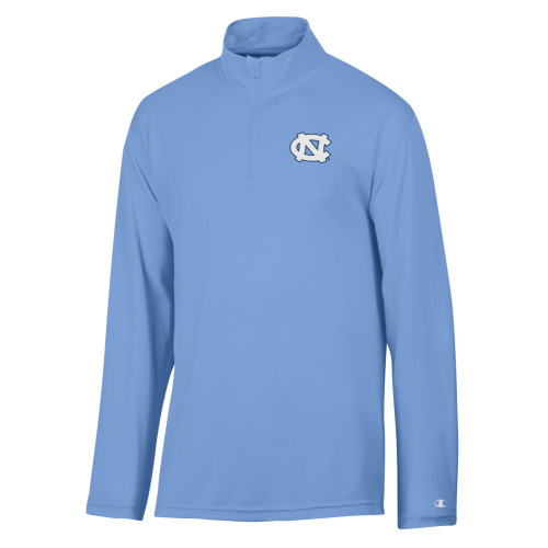 North Carolina Logo Mock Mesh Stadium 1/4 Zip (CB)