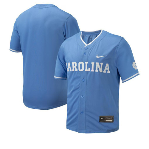 Youth Nike Carolina Full Button Baseball Jersey (CB)