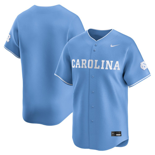 Nike Carolina Full-Button Replica Baseball Jersey (CB)