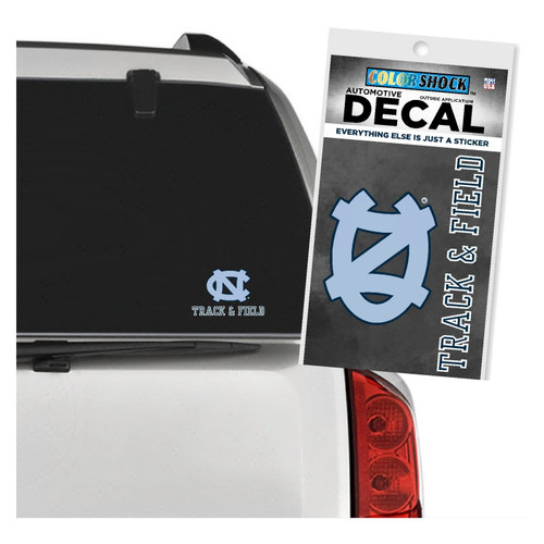 NC Track & Field Outside Application Window Decal NC Track & Field Outside Application Window Decal