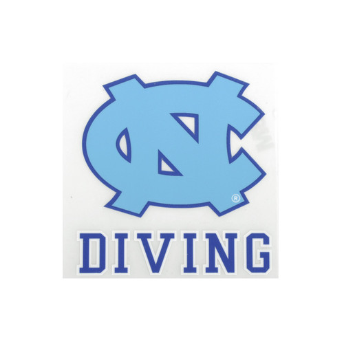 NC Diving Outside Application Window Decal NC Diving Outside Application Window Decal