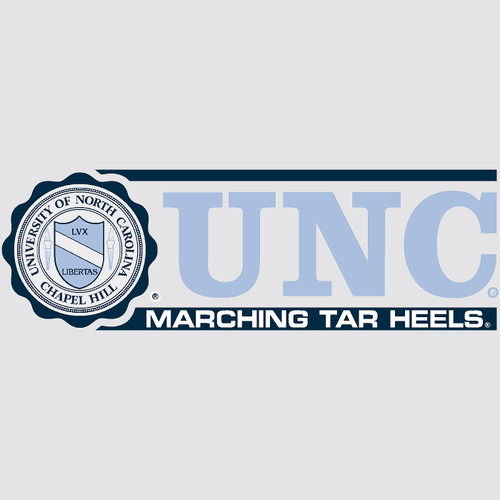 Marching Tar Heels Outside Application Window Decal Marching Tar Heels Outside Application Window Decal