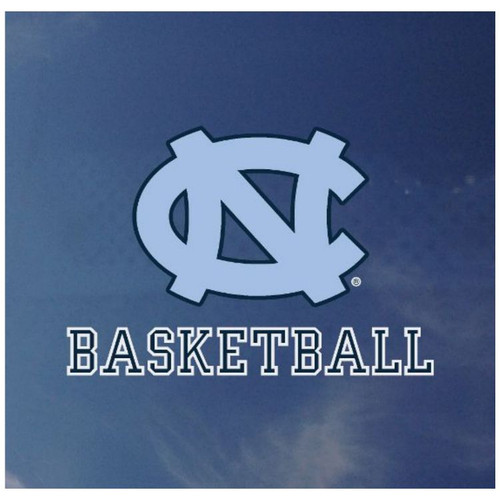 NC Basketball Outside Application Window Decal NC Basketball Outside Application Window Decal