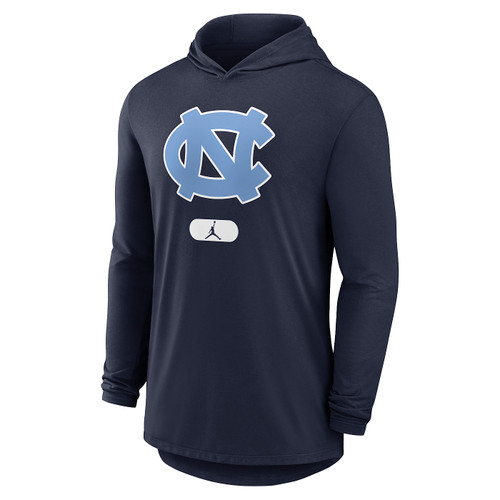Nike Long Sleeve Primary Logo Hooded T (Navy)