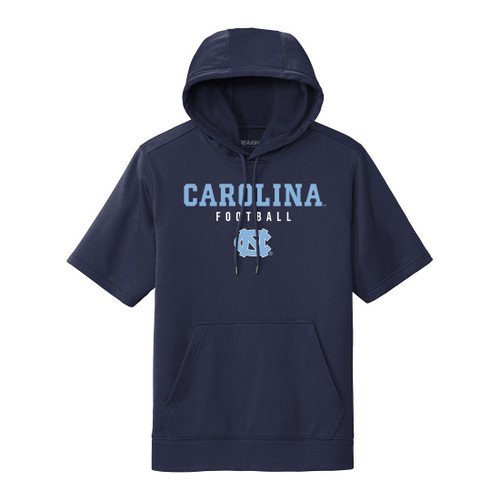 Short Sleeve Carolina Football Hood (Navy) Short Sleeve Carolina Football Hood (Navy)
