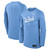 Nike Script Tar Heels Lightweight Dri-Fit Baseball Crew (CB)