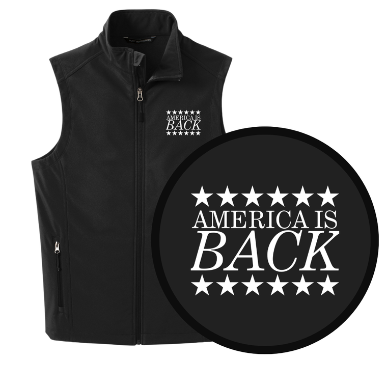 America Is Back Soft Shell Jacket (Embroidered)