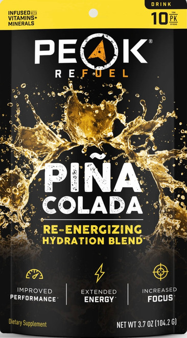 Pina Colada Re-Energizing Drink Sticks - 10pk