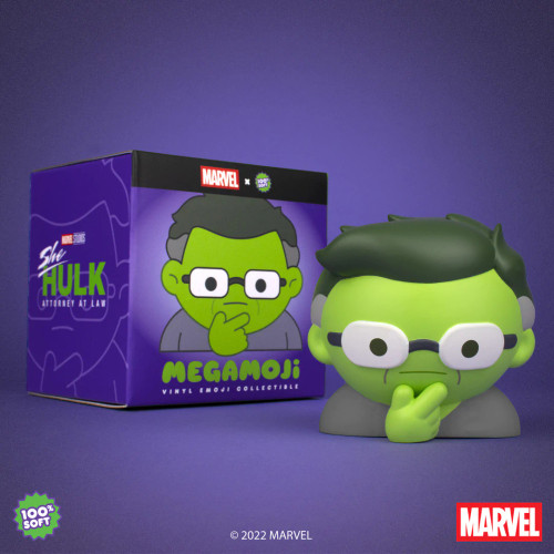 Smart Hulk MEGAMOJI Vinyl Bust