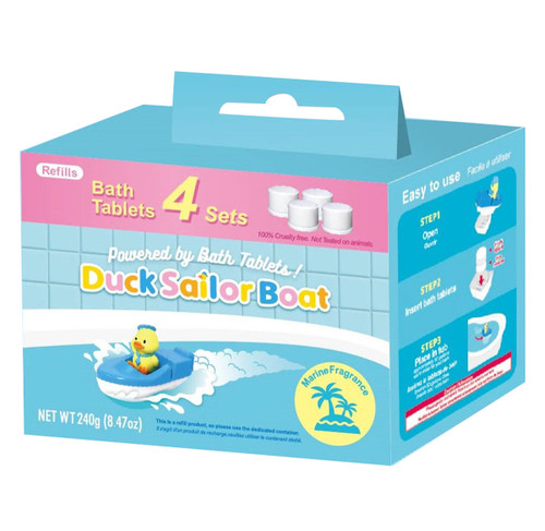 Duck Sailor Boat Refill Tablets