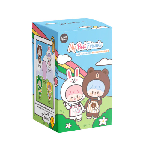 zZoton x Line Friends Plush Pendant Blind Box