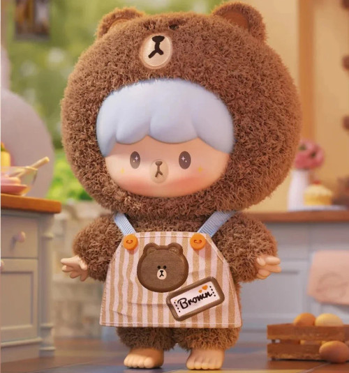 zZoton x Line Friends Plush Pendant