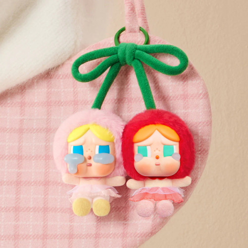 CRYING FOR LOVE チェリーキャラクターストラップ Crybaby Crying For Love Vinyl Plush Doll Pendant - Love You