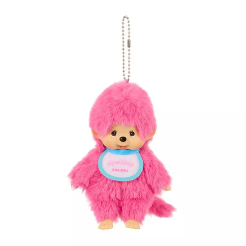 Monchhichi Colors Plush Keychain