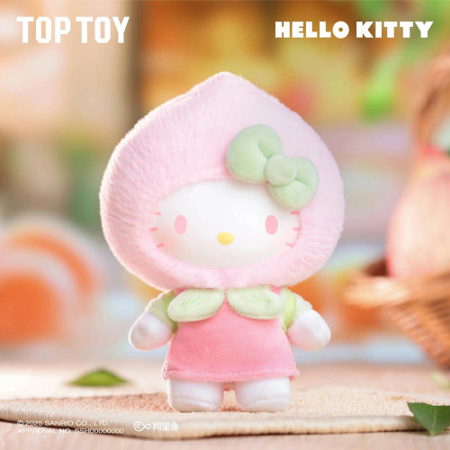Hello Kitty Fruity Paradise Plush Keychain Series