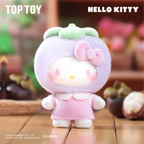 Hello Kitty Fruity Paradise Plush Keychain Series