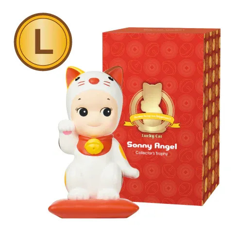 Sonny Angel Lucky Cat Collector's Trophy - LARGE