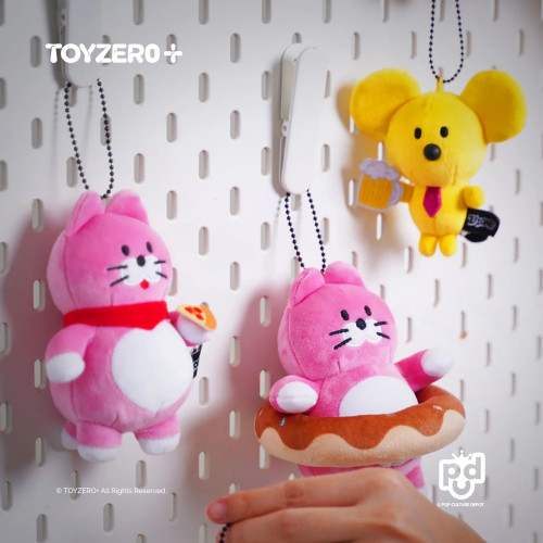 ZIZONE Pink Cat Plush Series
