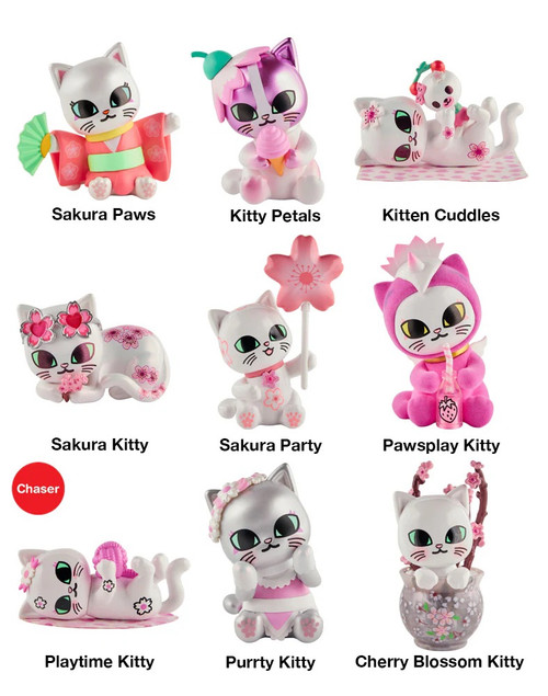 Tokidoki Cherry Blossom Cats Series