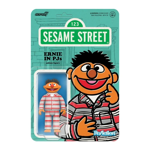 Sesame Street Ernie Pajamas ReAction Figure